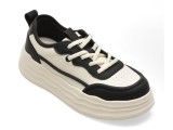 Cumpara ieftin Pantofi sport GRYXX alb-negru, 2805, din piele naturala