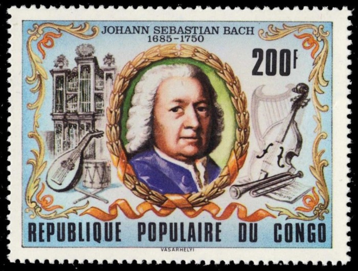 Congo 1979 - Bach, compozitor, neuzat