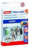 Fasii dublu adezive Tesa Powerstrips, set 10 buc, capacitate 2kg - Tesa 58000