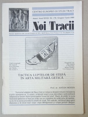 NOI TRACII , REVISTA FONDATA DE JOSIF CONSTANTIN DRAGAN , NR.176 , 1989 foto