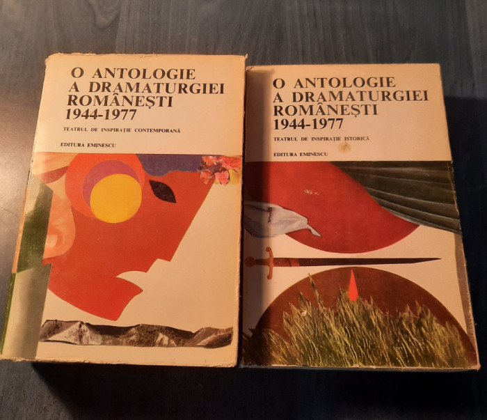 O antologie a dramaturgiei romanesti 1944 - 1977 2 volume Valentin Rapeanu