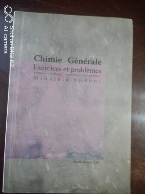 Chimie generale-exercices et problemes-Mihaela Andoni foto