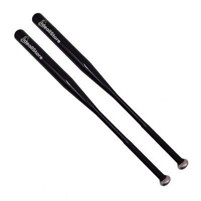 Set doua bate de baseball DEPOX&amp;reg;, Home Run, aluminiu, 80 cm, negru foto