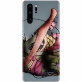 Husa silicon pentru Huawei P30 Pro, Abstract Minimalistic Hands
