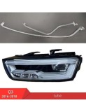 Fibra stanga pentru reparatie lumini de zi DRL far compatibila cu Audi Q3 8U Facelift 2016-2018