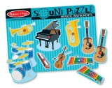 Musical Instruments Sound Puzzle: Puzzles (Wooden) - Sound Puzzles