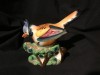 Decor / Vintage / Colectie - Bibelou din portelan pasare model deosebit !