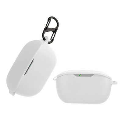 Husa Casti Kwmobile pentru JBL WAVE BUDS, Alb, Silicon, KWM000018FB004C foto