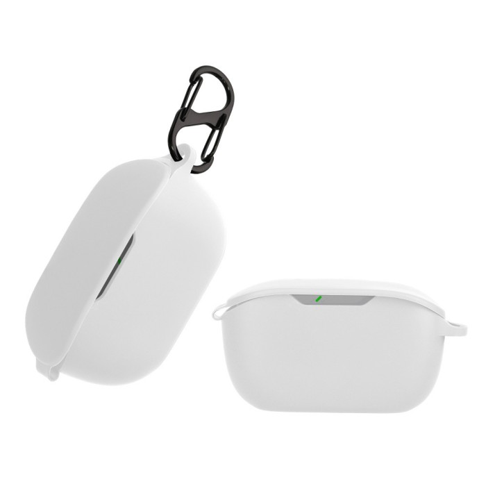 Husa Casti Kwmobile pentru JBL WAVE BUDS, Alb, Silicon, KWM000018FB004C