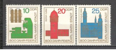 D.D.R.1965 800 ani orasul Chemnitz SD.167 foto