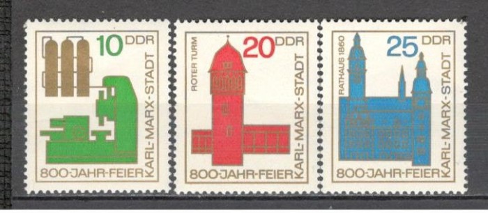 D.D.R.1965 800 ani orasul Chemnitz SD.167