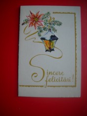 HOPCT 9047 -FELICITARE MARTIE CRACIUN / AN NOU -2 FILE -CIRCULATA