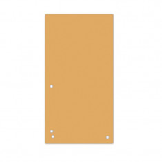 Separatoare Carton Pentru Biblioraft, 190 G/mp, 105 X 235mm, 100/set, Donau Duo - Orange