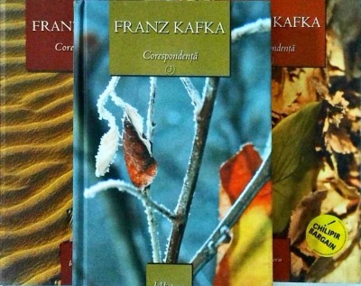Franz Kafka - Corespondenta, 3 volume foto