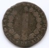 Franta 12 deniers 1792 A - Louis XVI, Bronz, 28,5 mm KM-600.1 (1), Europa