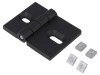 Balama Lăț 80mm Zinc Negru GN 161-80 ELESA GANTER