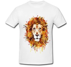 Tricou &amp;quot; Lion art &amp;quot; foto
