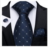 Set cravata + batista + butoni - matase - model 128