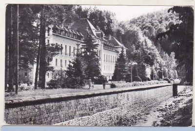 bnk cp Slanic Moldova - Pavilionul bailor - circulata foto