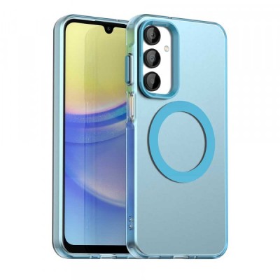 Husa MagSafe pentru Samsung Galaxy A16 5G A166 / A16 4G A165, Techsuit, CandyCase, Albastra foto
