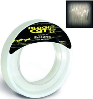 Fir Monofilament Inaintas Black Cat Mono Leader, 1.0mm, 54kg, 50m foto