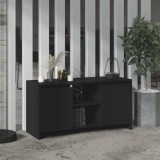 vidaXL Comodă TV, negru, 102x37,5x52,5 cm, PAL