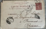 1905 CP la Bucuresti de la Paris / Soc Astronomica Franta / olograf Emil Touchet