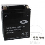 MBS Baterie moto fara intretinere cu gel 12V14Ah YB14-A2 JMT, Cod Produs: 7070008MA