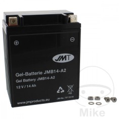 MBS Baterie moto fara intretinere cu gel 12V14Ah YB14-A2 JMT, Cod Produs: 7070008MA