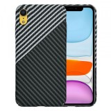 Husa pentru Apple iPhone XR, Techsuit, Carbonite FiberShell, Gri