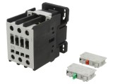 Contactor ETI POLAM CEM40.11-230V-50/60HZ, 3-polar NO + Contacte auxiliare NC/NO 230VAC