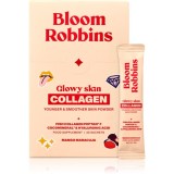 Bloom Robbins Glowy skin COLLAGEN YOUNGER &amp; SMOOTHER SKIN POWDER pulbere pentru un ten frumos aroma Mango Maracuja 30 buc