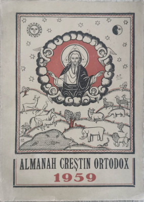 Almanah Crestin Ortodox - 1959 foto