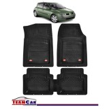 Covorase Auto TeamCar&reg; Tip Tavita Compatibile Renault Megane II Hatchback (2002-2009) Negru