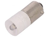 Lampă LED Albă 230V BA9S