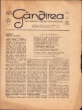 HST Z211 Revista G&acirc;ndirea 17/1922 anul I Cezar Petrescu