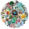 Set 50 stickere abțibilduri stickers Minecraft, Djeco
