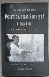 POLITICA FILO-SIONISTA A ROMANIEI. RAZBOIUL NEVAZUT III-CORNEL DAN NICULAE-356446