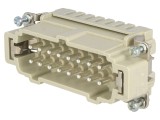 Conector HDC inserturi contact tată Han ES PIN 16 PE