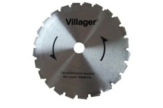 Disc pentru motocoasa VCS 24, 255x2.5x25.4mm, Villager foto