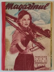 REVISTA &amp;#039; MAGAZINUL &amp;#039; , ANUL VI , NUMARUL 60 , 1936 * COTOR REFACUT foto