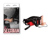 Strap-On Cu Vibratii Sexxbian, Natural, 15 cm