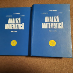 Analiza matematica - M. Nicolescu,N. Dinculeanu,S.Marcus - 2 volume - 1971 22/2