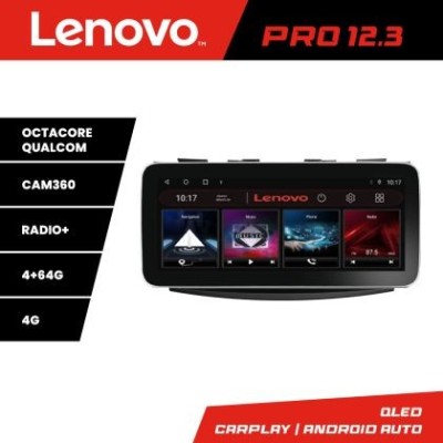 Navigatie Suzuki Swift 2010-2017 Lenovo PRO 4+64 12.3 inch qled android 4G DSP gps internet Kit-179 CarStore Technology foto