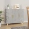 vidaXL Servantă, gri beton, 90x34x80 cm, lemn compozit 812496