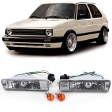 Semnalizari late VW Golf 2 Jetta MK2 fumuriu (bara lata) NOU, Volkswagen, GOLF II (19E, 1G1) - [1983 - 1992]
