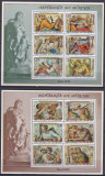 DB1 Pictura Burundi Michelangelo 500 Ani 2 MS MNH