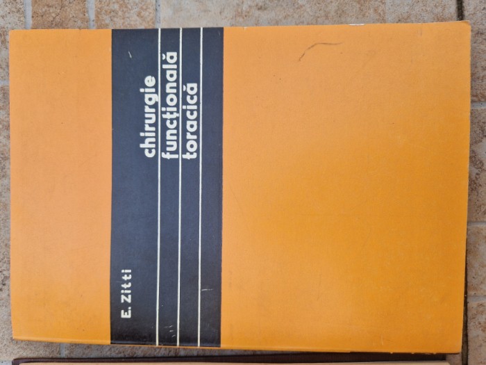 Chirurgie funcțională toracica vintage