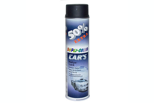 Vopsea Spray Negru Mat Pentru Jante 600 Ml 136491 313203