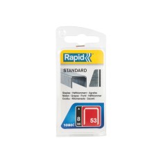 Rapid 40109561, set de 1060 de capse din sarma fina galvanizata No. 53, 8 mm foto